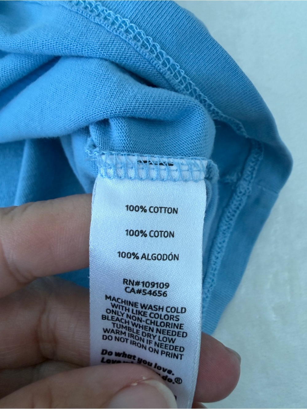 Life is Good Happy Hour Camping Long Sleeve Womens Blue Tee Size XL E05 - Picture 7 of 8